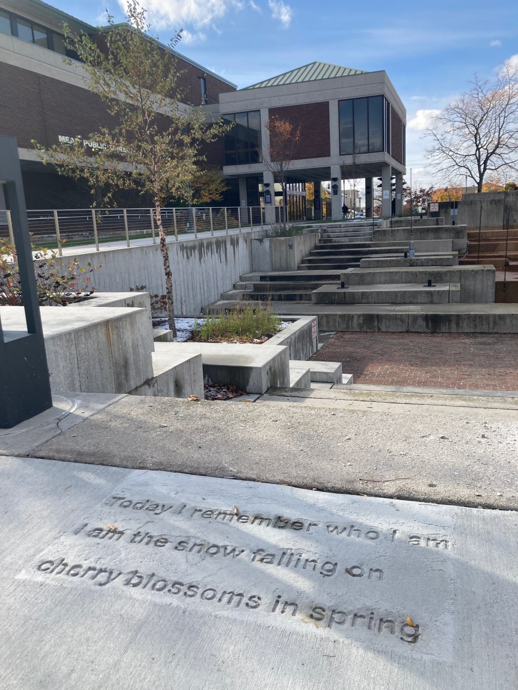 Sidewalk Poetry Workshop 12/9/23